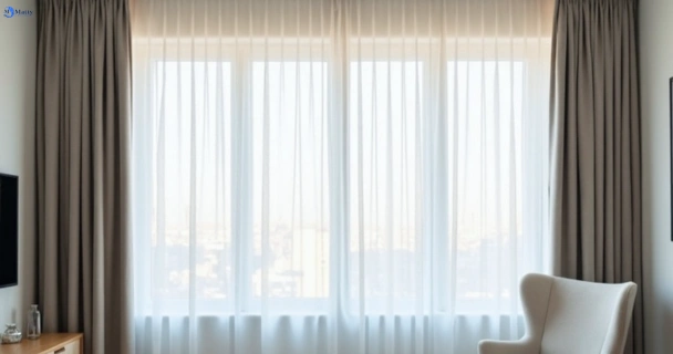 Freshly steam cleaned curtains in smythes-creek-vic QLD